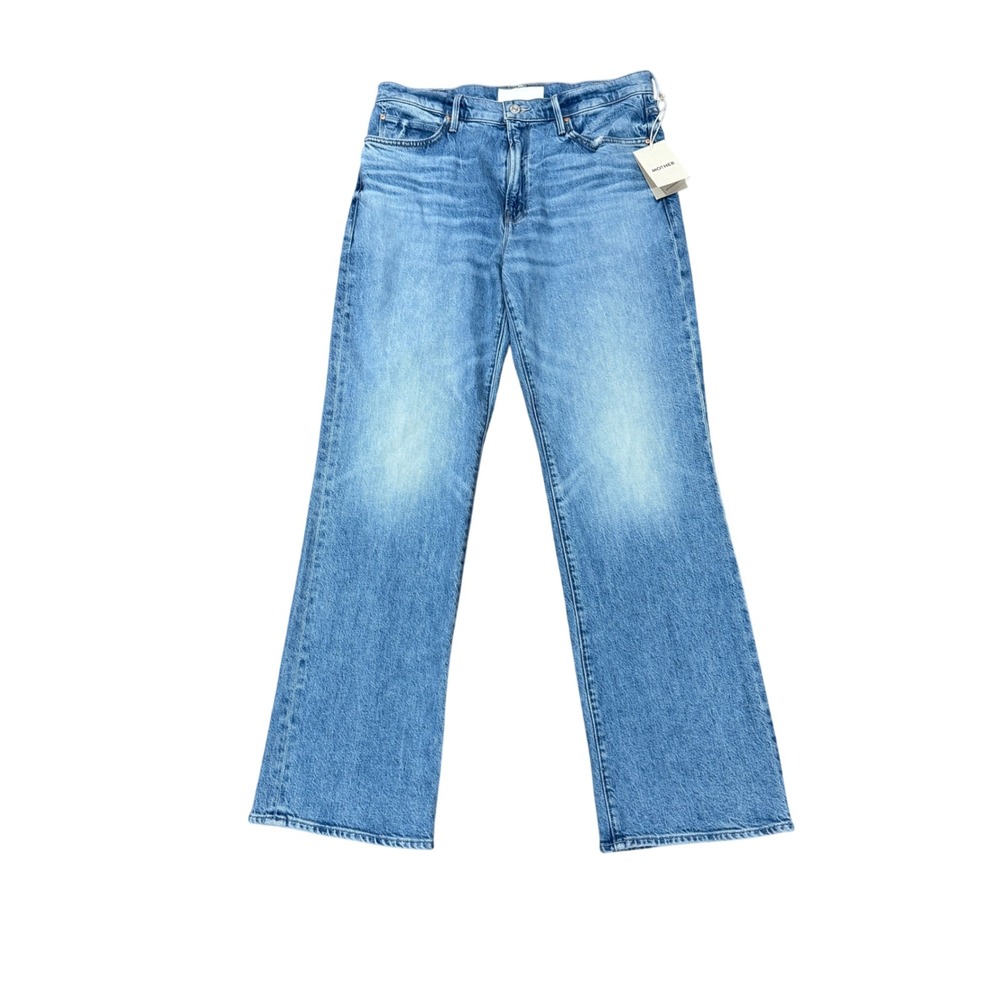 Mother Superior The Kick It Blue Never Let Go Jeans High Rise‎ NWT Sz 32 Classic